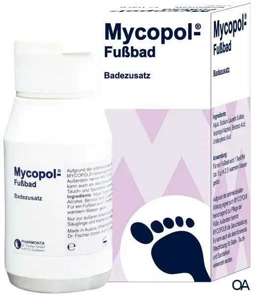 Mycopol Fußbad Badezusatz
