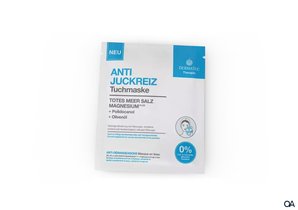 DermaSel® Therapie Anti Juckreiz Tuchmaske DermaSel® Therapie Anti Juckreiz Tuchmaske