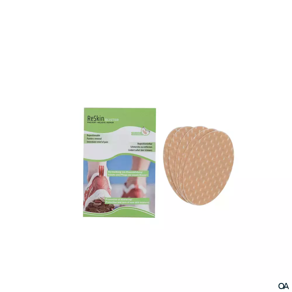ReSkin® MED Blister Silikonpflaster Hautfarben