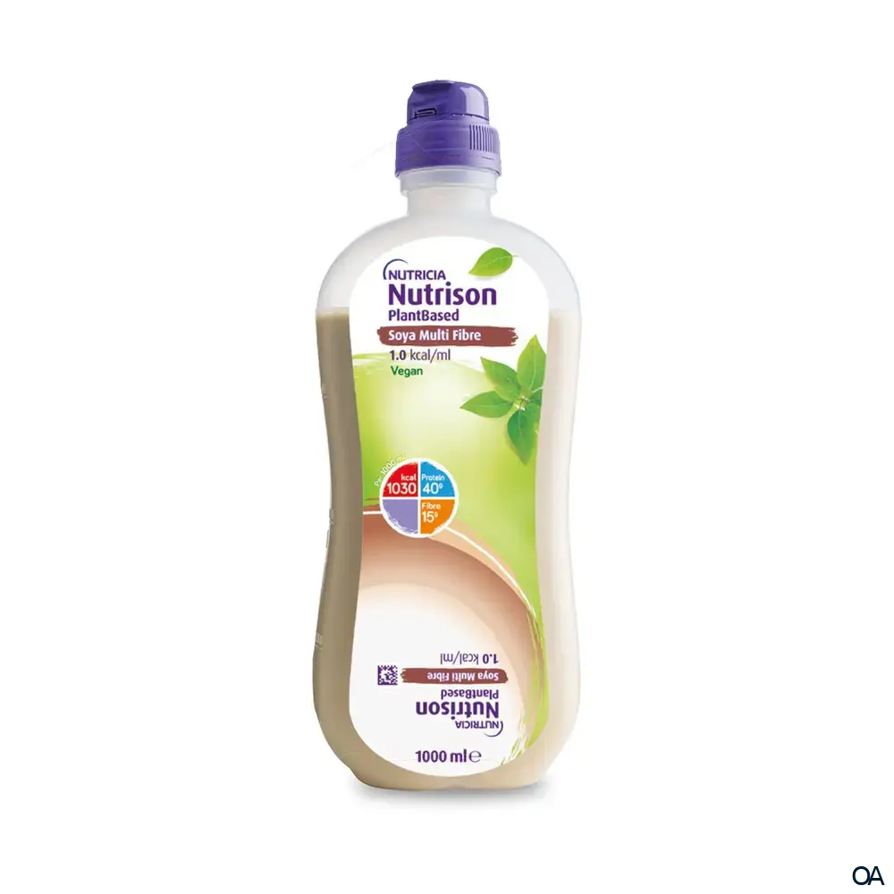 Nutricia Nutrison® Soya Multi Fibre PlantBased Sondennahrung 1000 ml