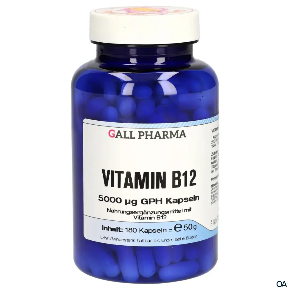 Gall Pharma Vitamin B12 5000 mcg Kapseln