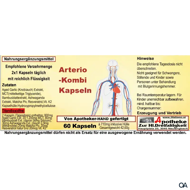 Arterio Kombi Kapseln Arterio Kombi Kapseln