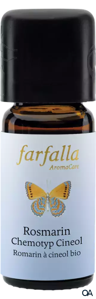 Farfalla Rosmarin Chemotyp Cineol bio, Wildsammlung, ätherisches Öl Farfalla Rosmarin Chemotyp Cineol bio, Wildsammlung, ätherisches Öl