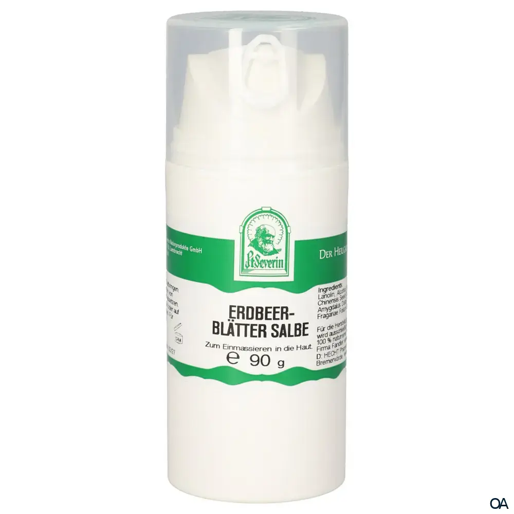 Pater Severin Erdbeerblätter Salbe