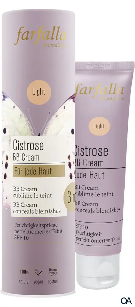 Farfalla Cistrose Für jede Haut, BB Cream light - LSF 10 Farfalla Cistrose Für jede Haut, BB Cream light - LSF 10