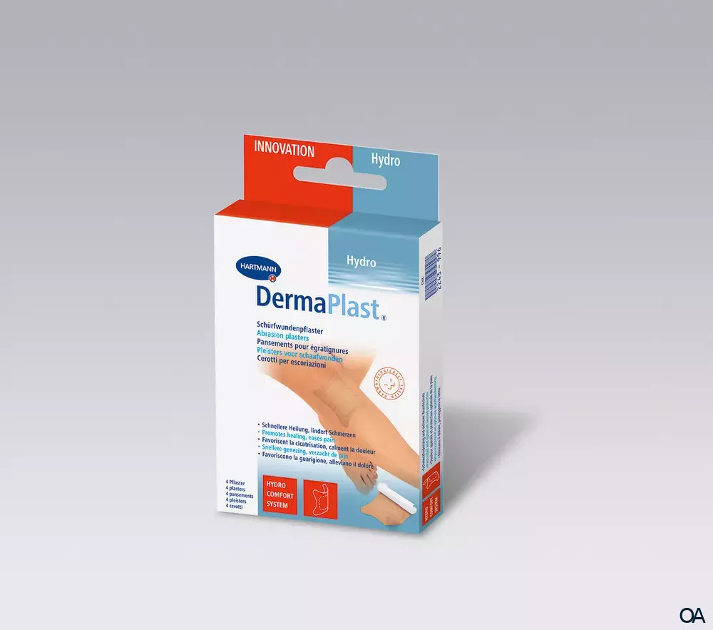 DermaPlast® Schürfwundenpflaster 100 x 85mm DermaPlast® Schürfwundenpflaster 100 x 85mm