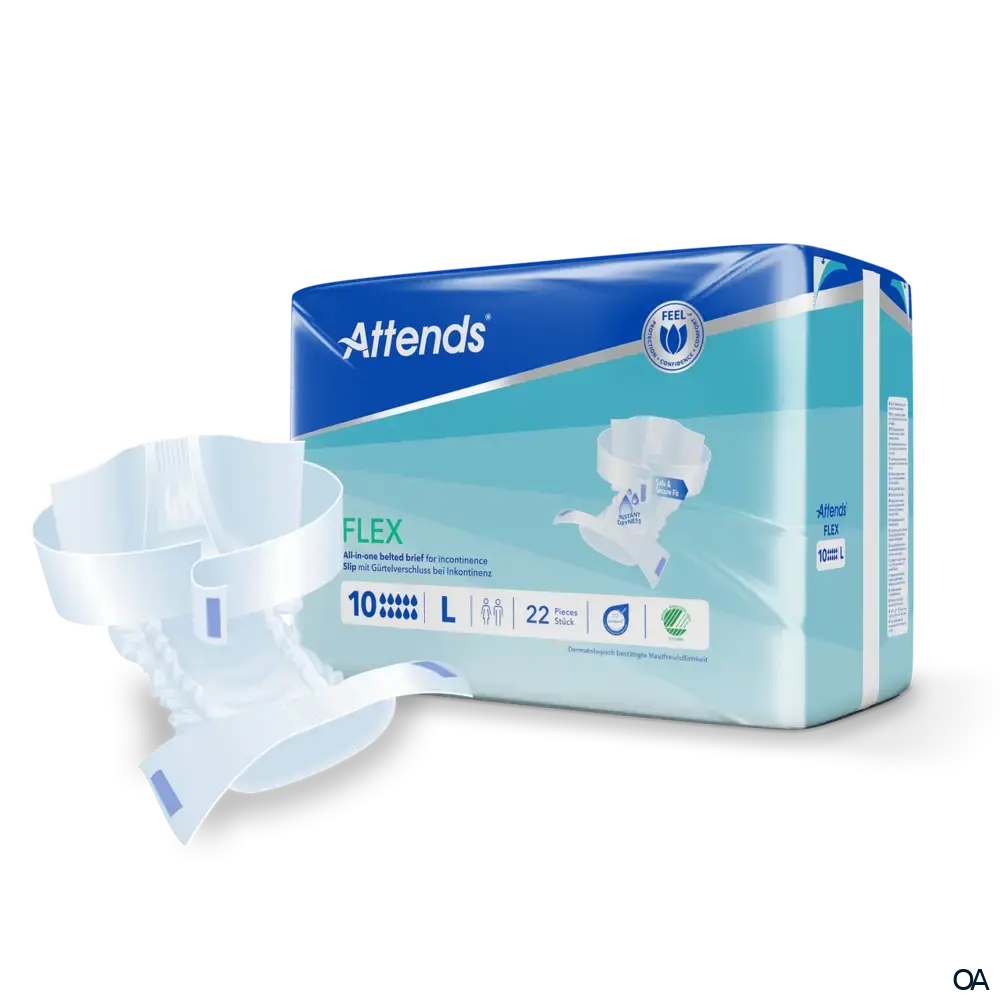 Attends Flex 10 L - Slip mit Gürtelverschluss bei Inkontinenz