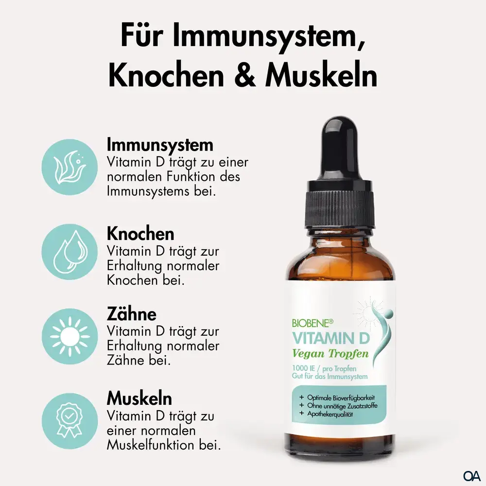 BIOBENE® Vitamin D vegan Tropfen