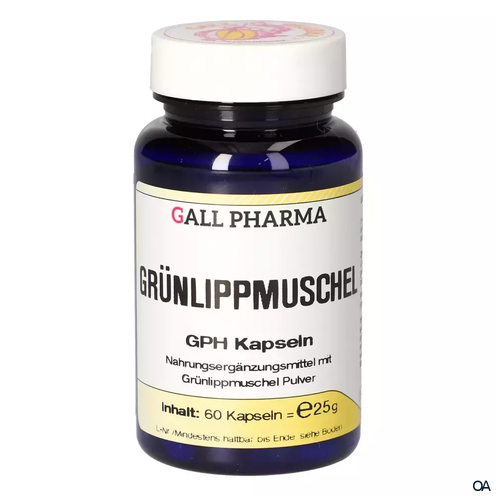 Gall Pharma Grünlippmuschel Kapseln Gall Pharma Grünlippmuschel Kapseln