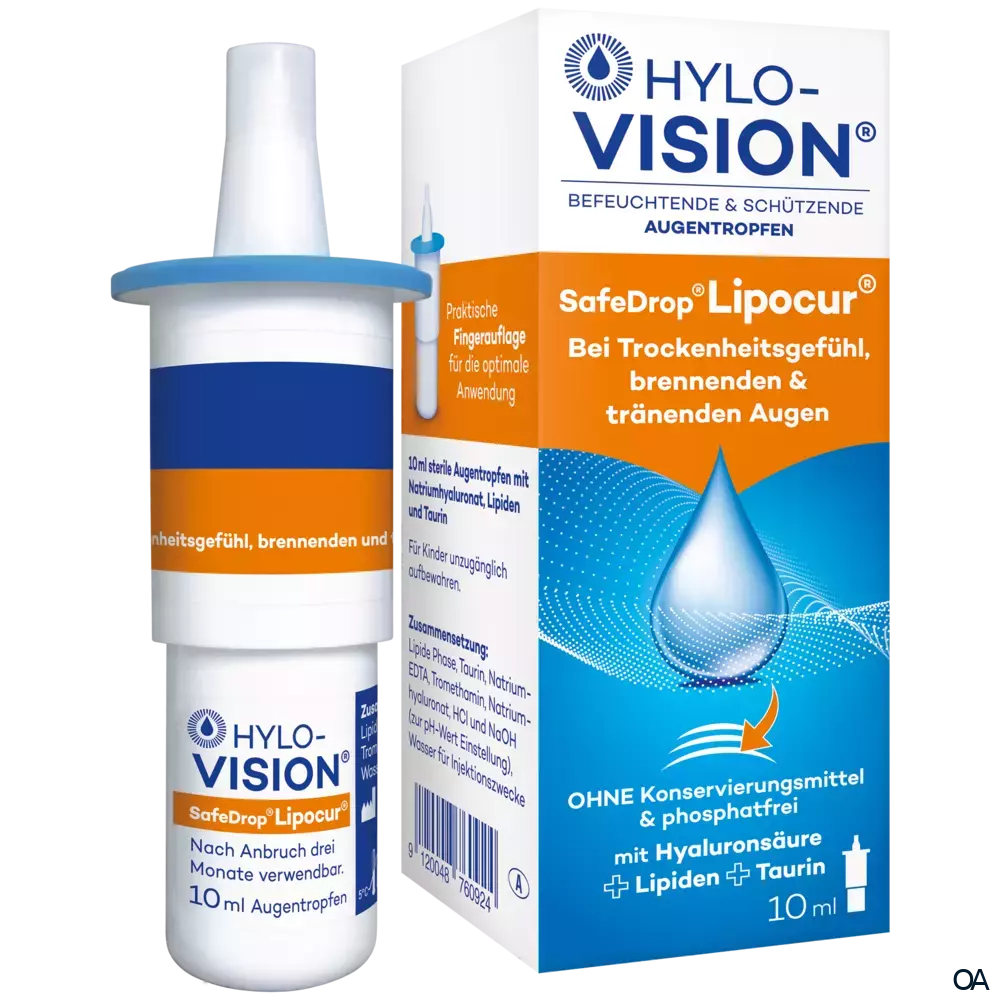 HYLO-VISION® SafeDrop® Lipocur® Augentropfen HYLO-VISION® SafeDrop® Lipocur® Augentropfen