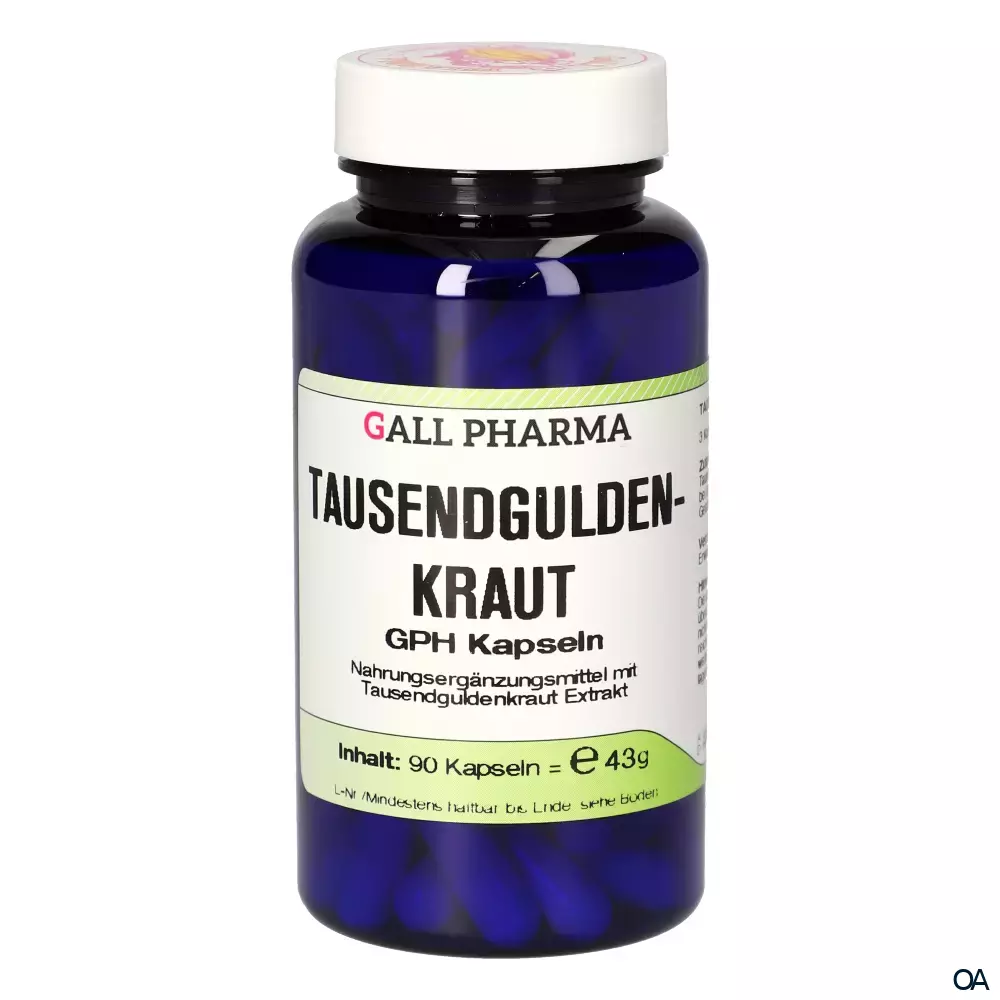 Gall Pharma Tausendguldenkraut Kapseln