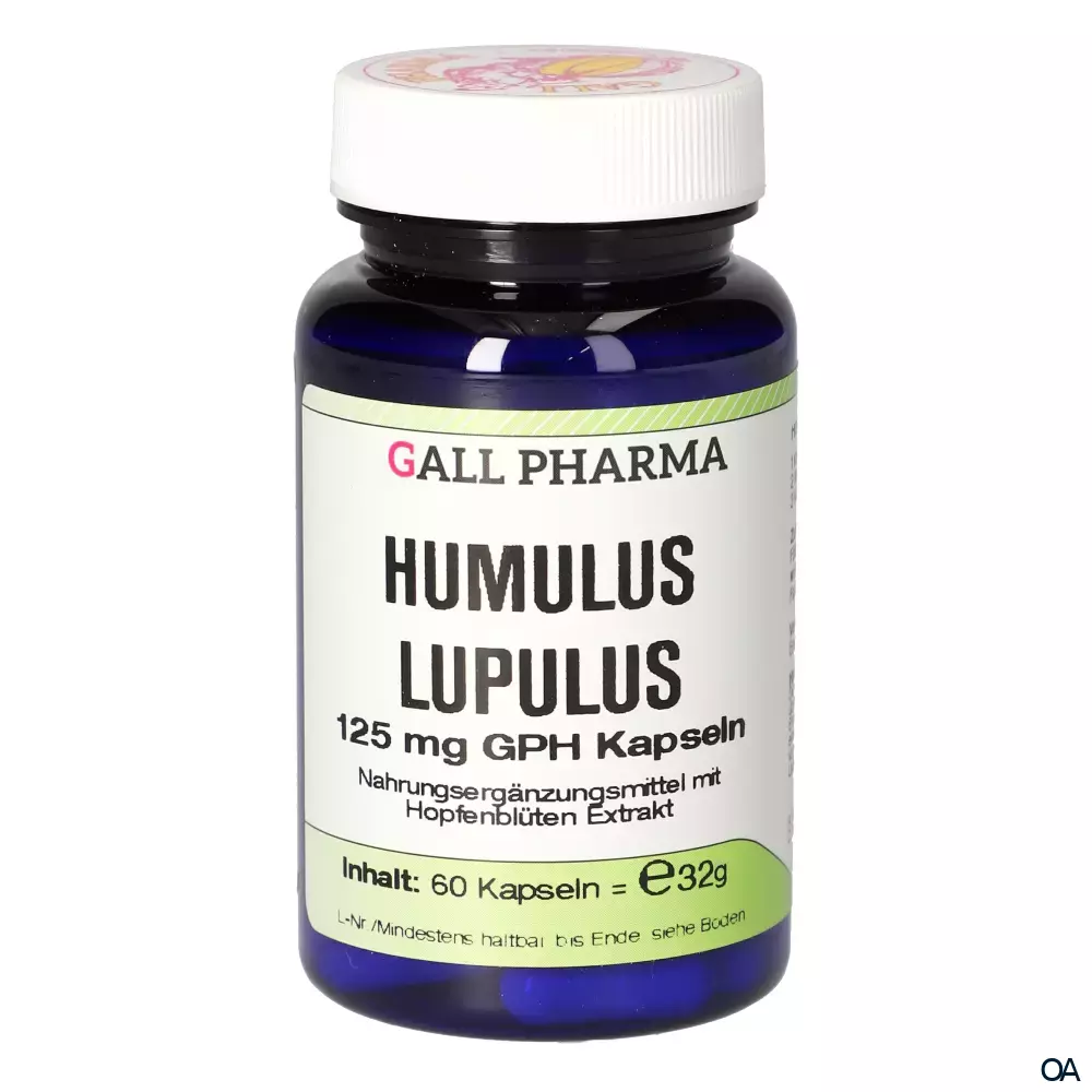 Gall Pharma Humulus Lupulus 125 mg Kapseln Gall Pharma Humulus Lupulus 125 mg Kapseln