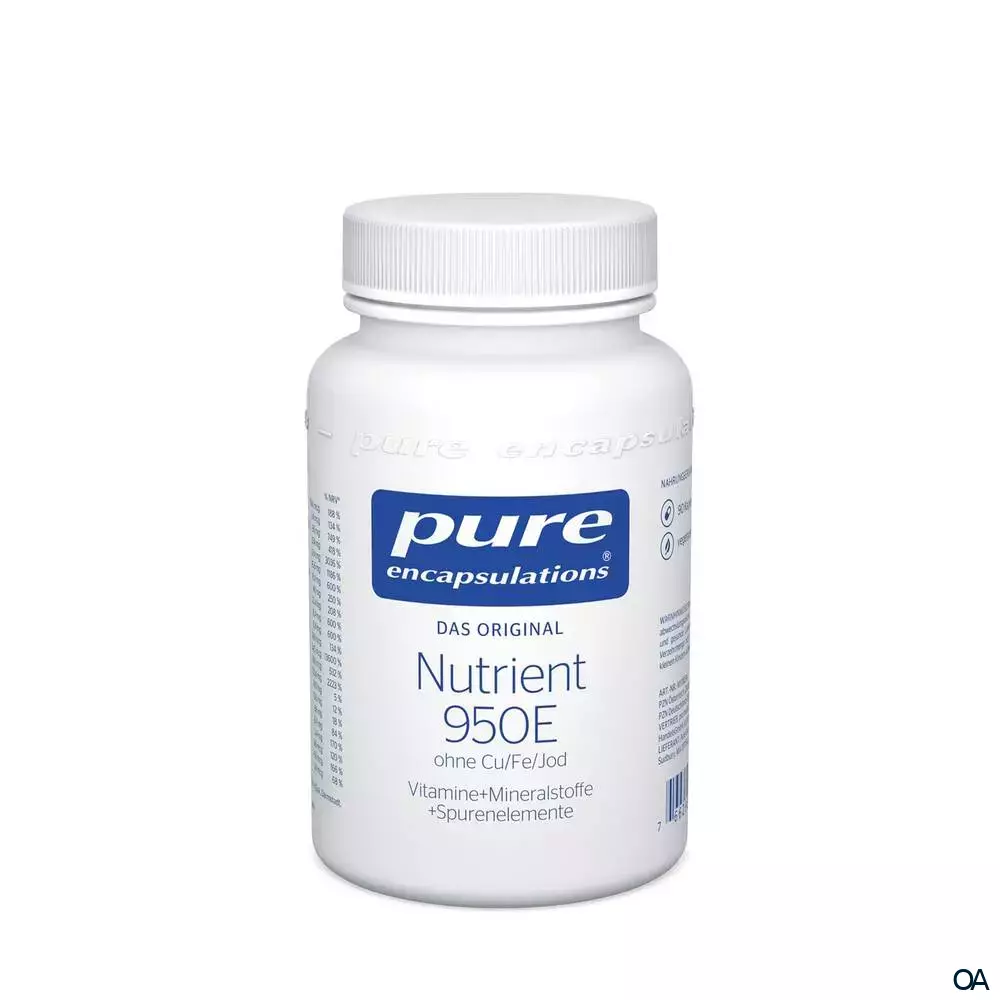 pure encapsulations® Nutrient 950E ohne Cu/Fe/Jod pure encapsulations® Nutrient 950E ohne Cu/Fe/Jod