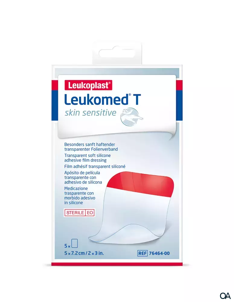 Leukomed ® T skin sensitive transparenter Folienverband 5 x 7,2 cm