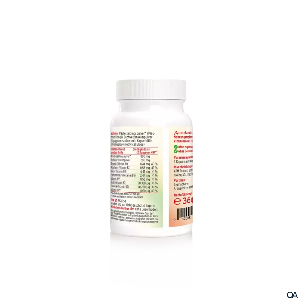 Austriamin Vital Kapseln Austriamin Vital Kapseln