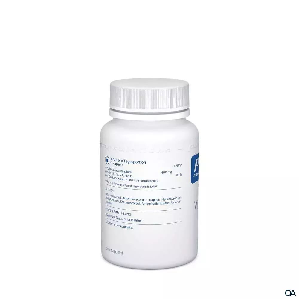 pure encapsulations® Vitamin C 400 gepuffert Kapseln pure encapsulations® Vitamin C 400 gepuffert Kapseln