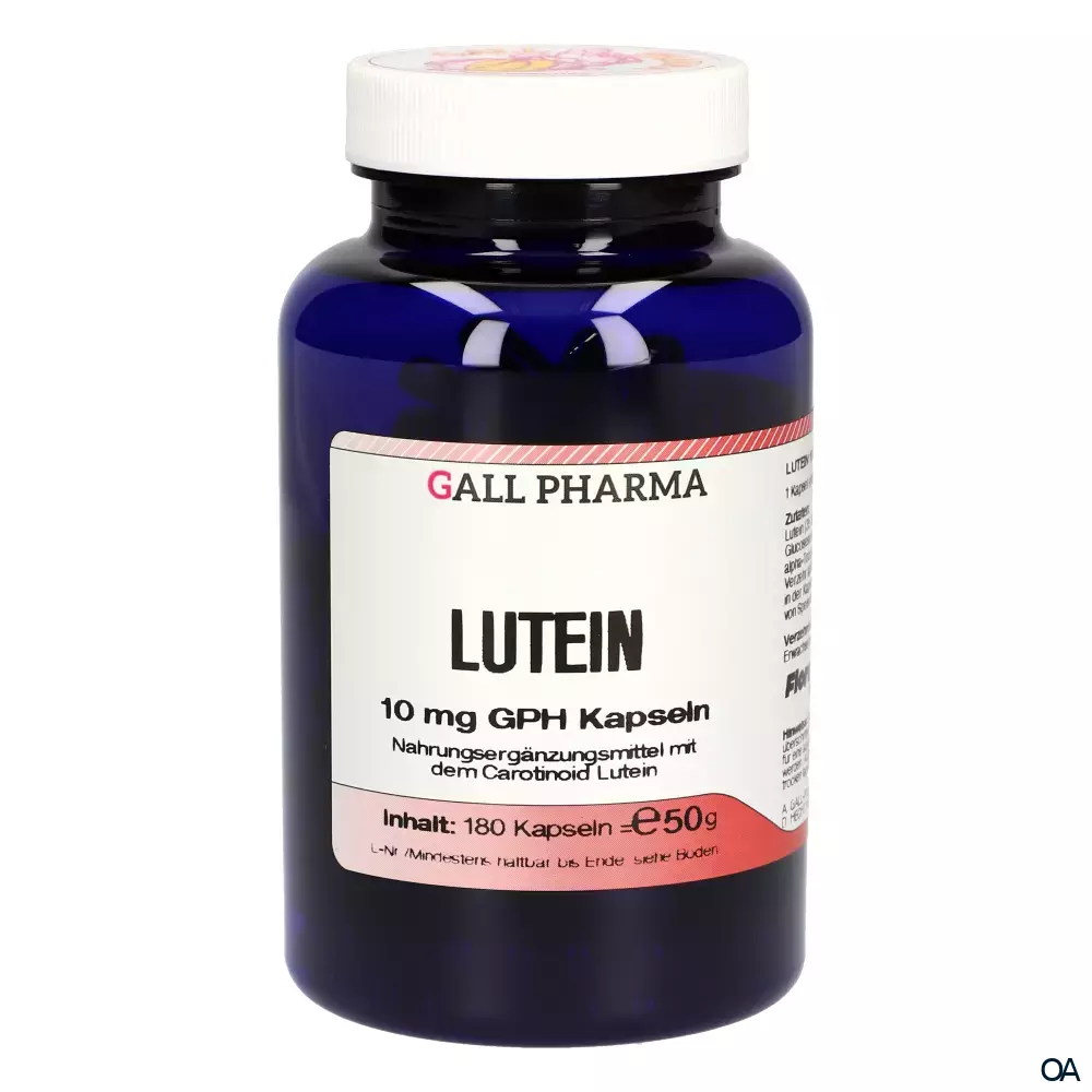 Gall Pharma Lutein 10 mg Kapseln