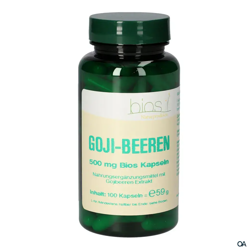 Bios Goji-Beeren 500 mg Kapseln