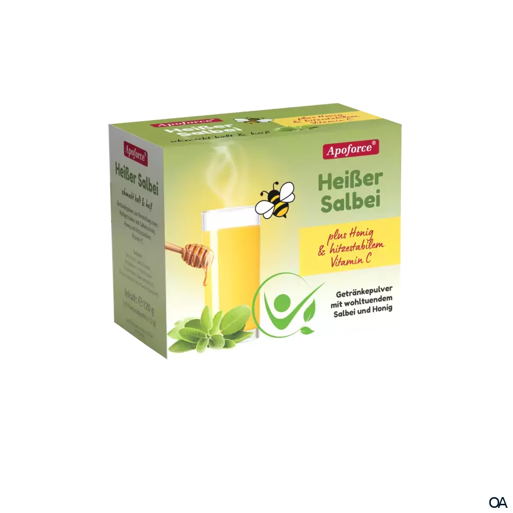 Apoforce® Heißer Salbei Getränkepulver Apoforce® Heißer Salbei Getränkepulver