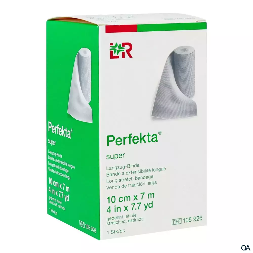 Perfekta® Super Langzugbinde 10 cm x 7 m