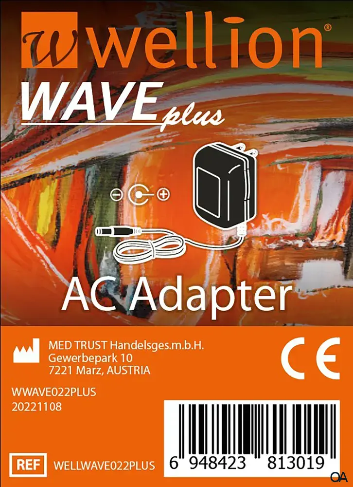Wellion Wave Plus AC Adapter