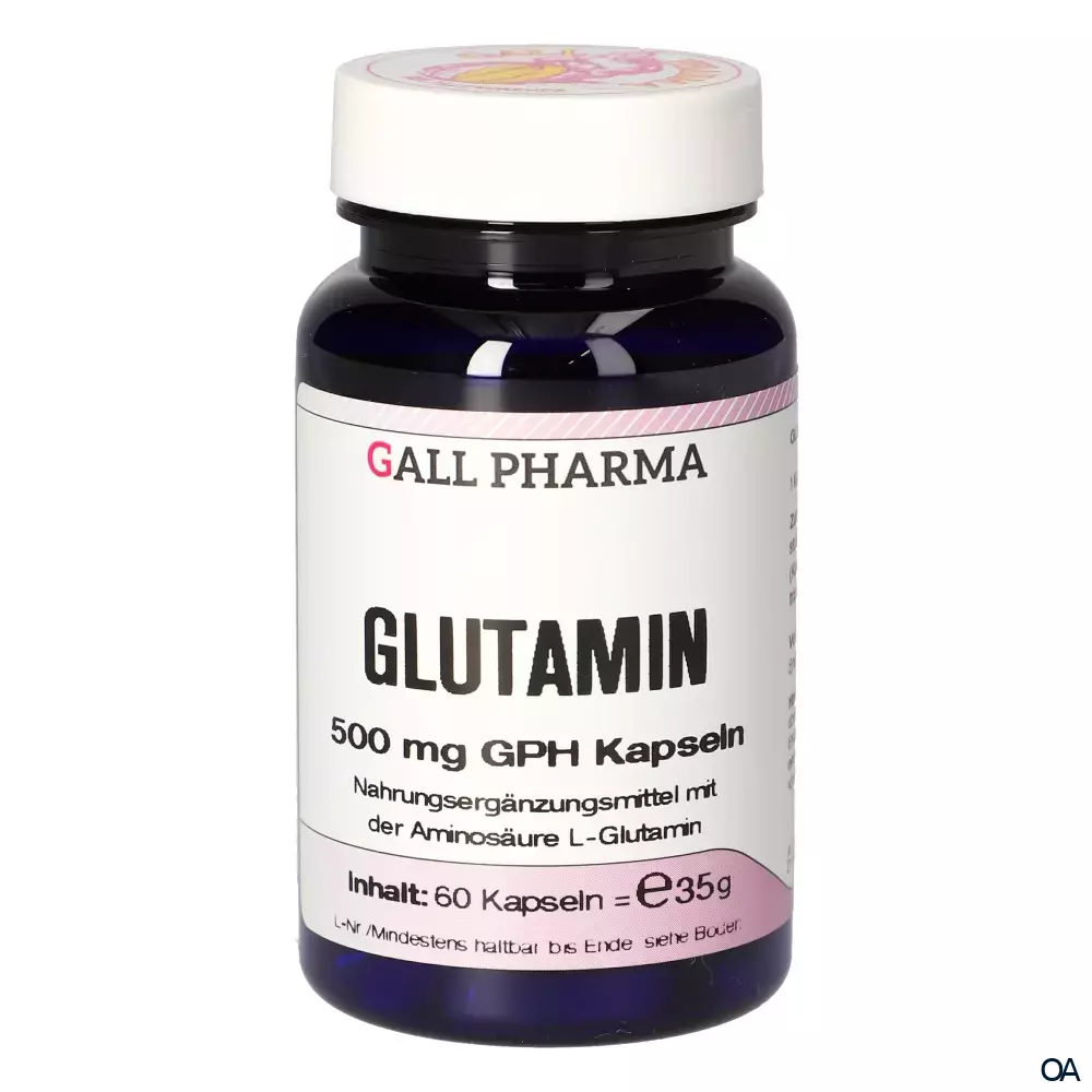 Gall Pharma Glutamin 500 mg Kapseln Gall Pharma Glutamin 500 mg Kapseln