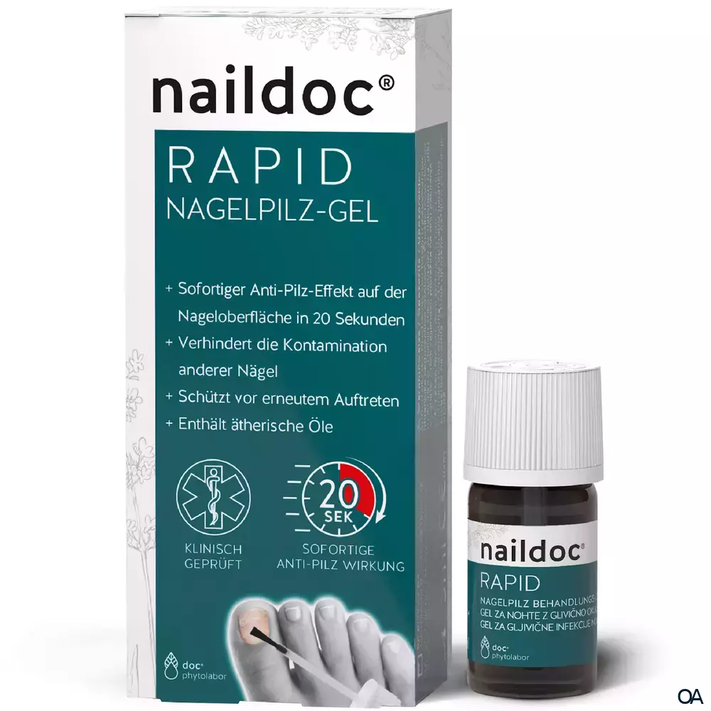 naildoc® RAPID Nagelpilz Behandlungs-Gel