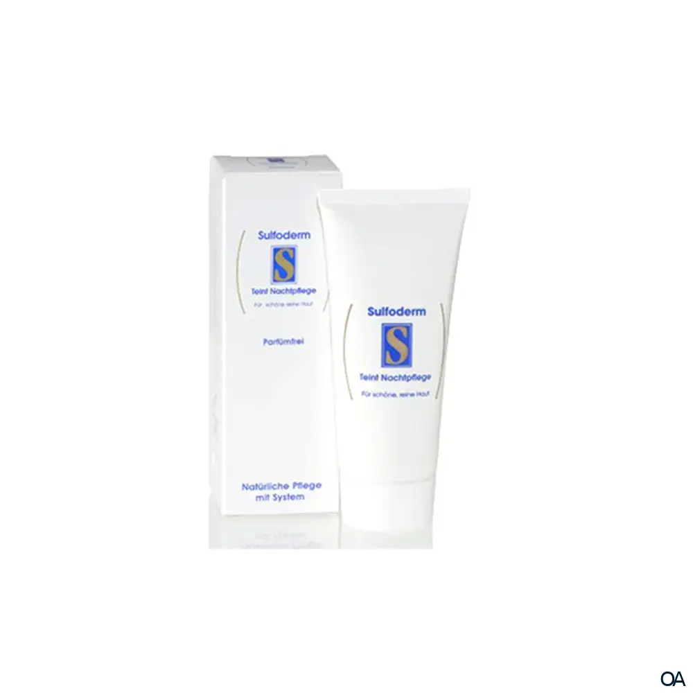 Sulfoderm® S Teint Nachtpflege parfumfrei