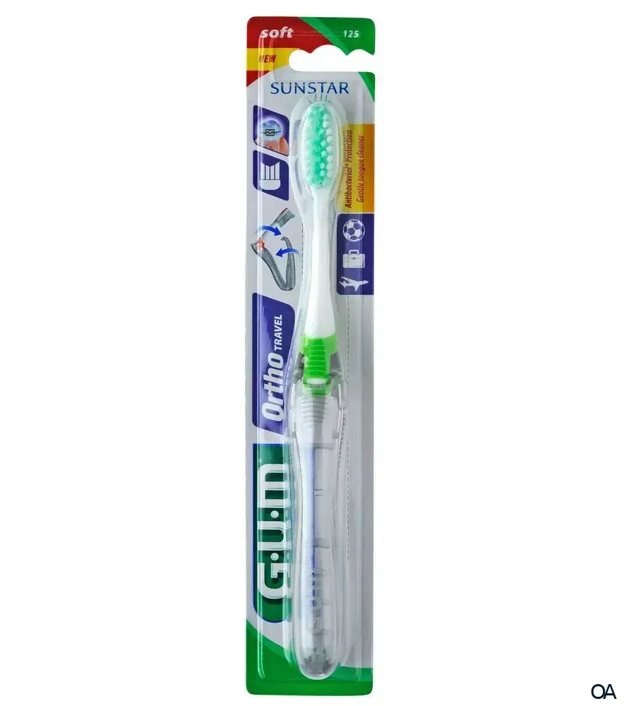 GUM® ORTHO Reisezahnbürste (soft) GUM® ORTHO Reisezahnbürste (soft)
