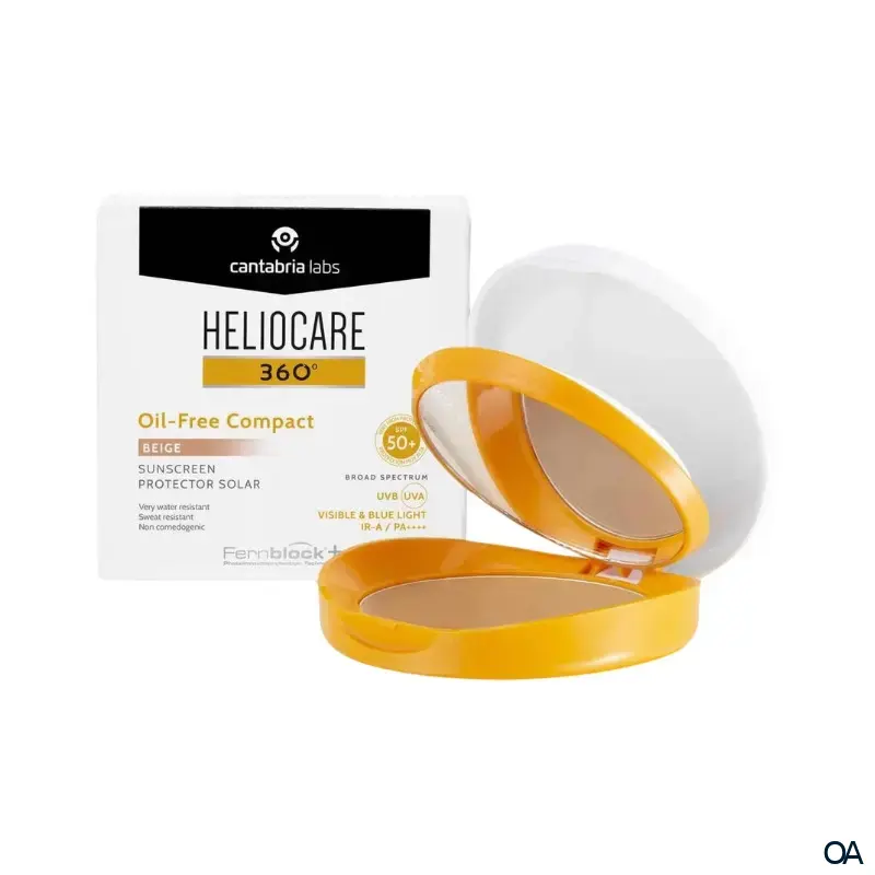 Heliocare 360° Oil-Free Compact Make-up Beige SPF 50+
