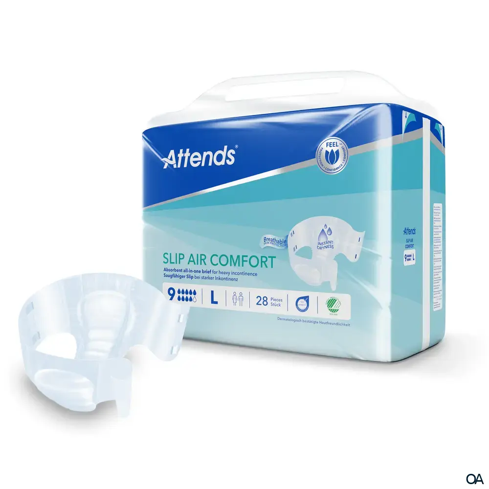 Attends Slip Air Comfort 9 L - Saugfähige Slips bei starker Inkontinenz