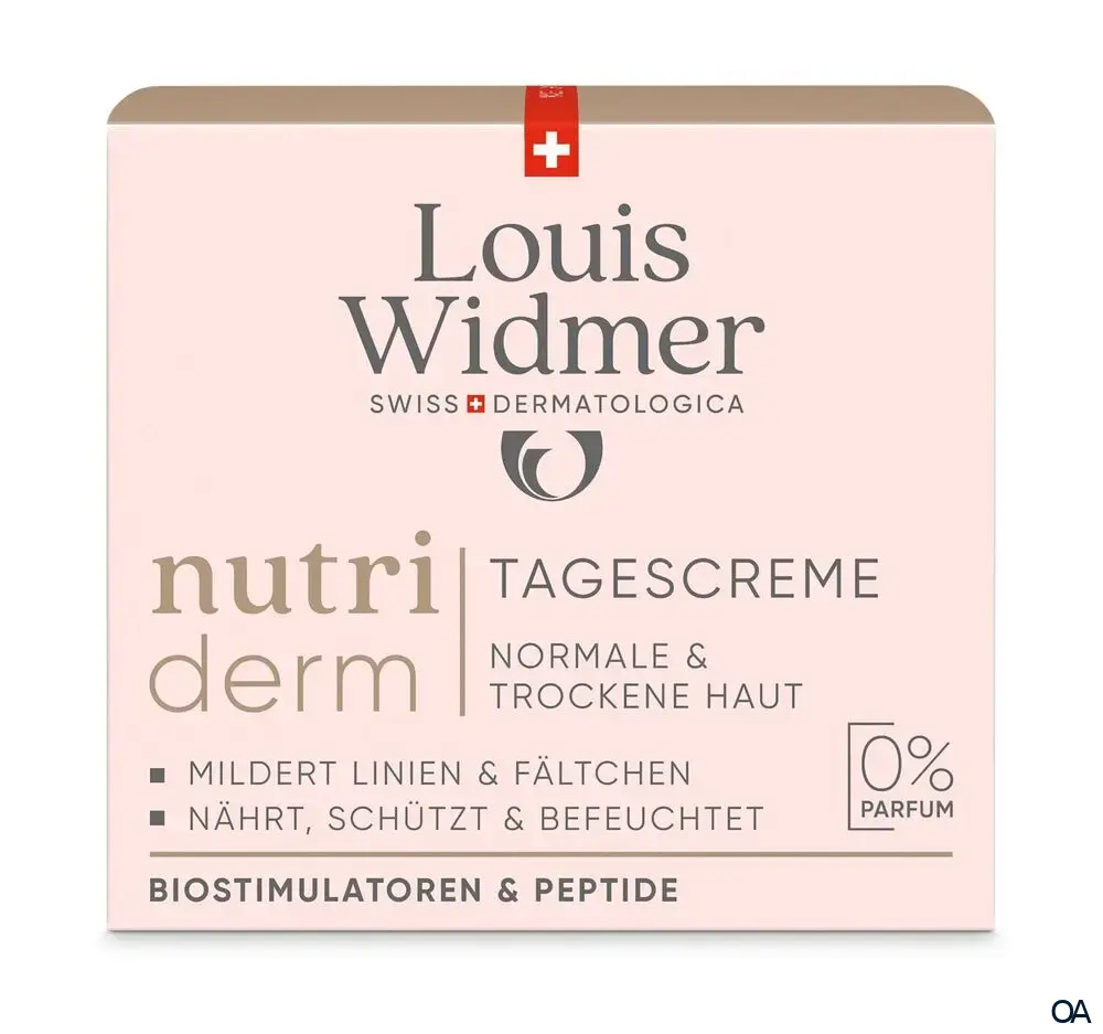 Louis Widmer nutriderm Tagescreme - ohne Parfum Louis Widmer nutriderm Tagescreme - ohne Parfum