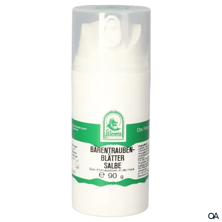Pater Severin Bärentraubenblätter Salbe