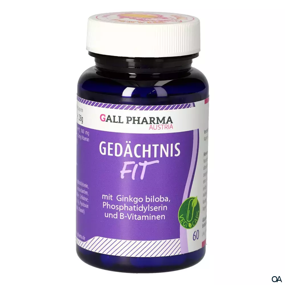 Gall Pharma Gedächtnis-Fit Kapseln Gall Pharma Gedächtnis-Fit Kapseln