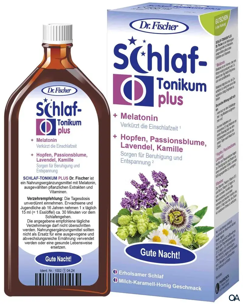 Schlaf-Tonikum plus Dr. Fischer: Schnell einschlafen & durchschlafen