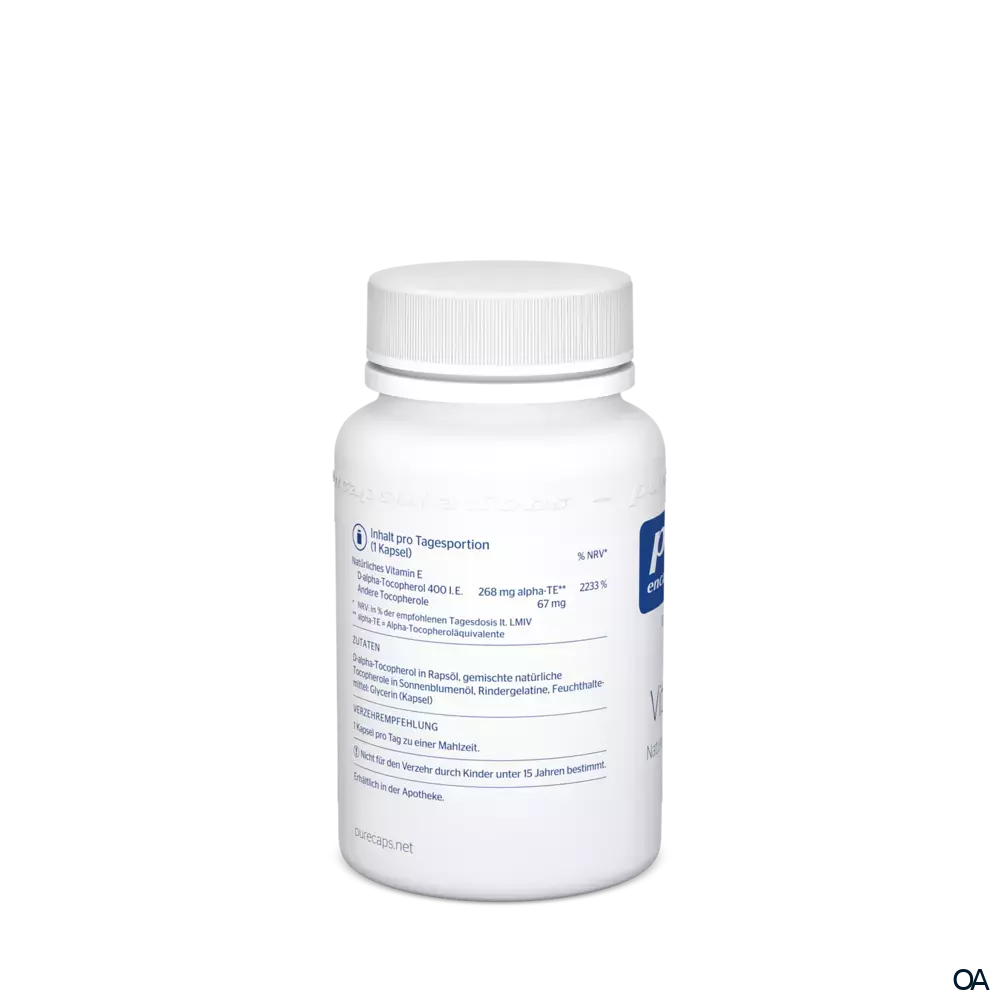 pure encapsulations® Vitamin E Kapseln pure encapsulations® Vitamin E Kapseln