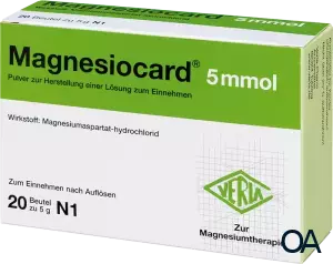 Magnesiocard® Pulver 5 mmol Beutel Magnesiocard® Pulver 5 mmol Beutel