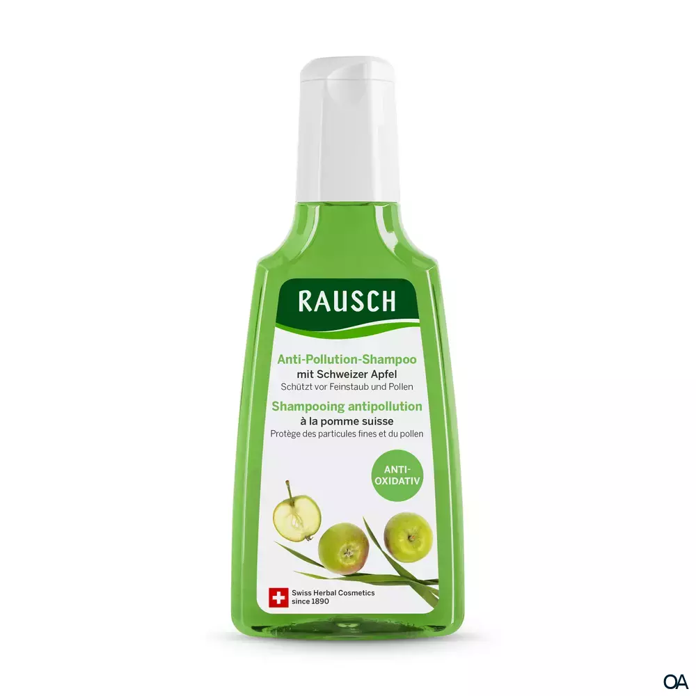 RAUSCH Anti-Pollution-Shampoo mit Schweizer Apfel