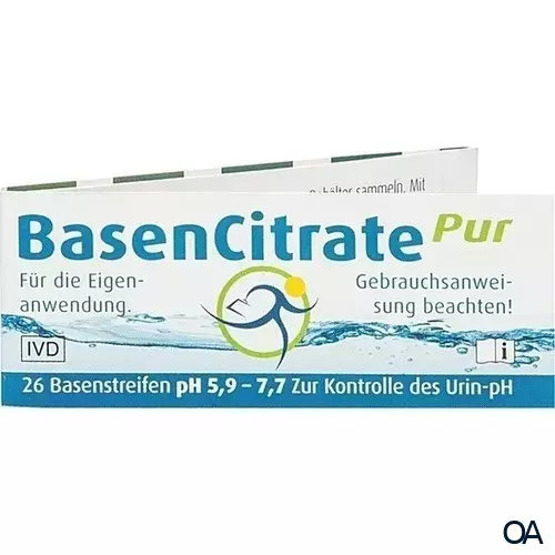 Basen Citrate Pur® Teststreifen Nach Apotheker Rudolf Keil Basen Citrate Pur® Teststreifen Nach Apotheker Rudolf Keil