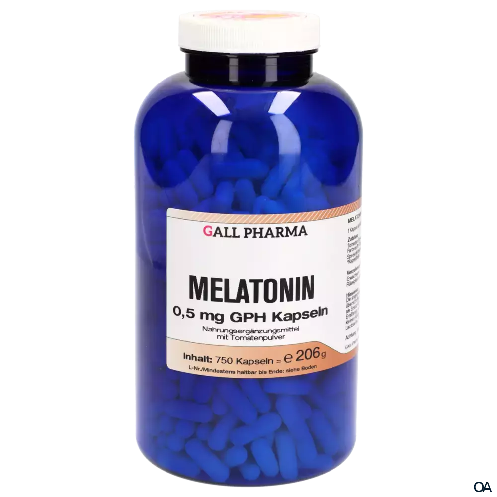 Gall Pharma Melatonin 0,5 mg Kapseln