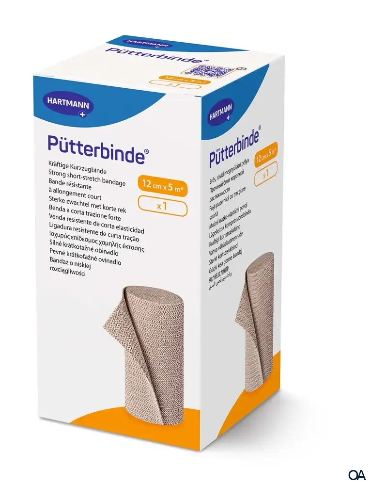 Pütter®binde Kräftige Kurzzugbinde 12 cm x 5 m Pütter®binde Kräftige Kurzzugbinde 12 cm x 5 m