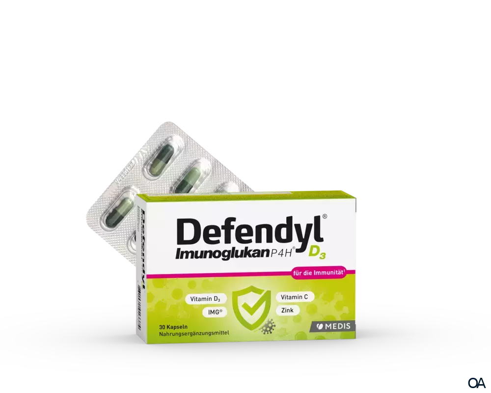 Defendyl-Imunoglukan P4H® D3 Kapseln Defendyl-Imunoglukan P4H® D3 Kapseln