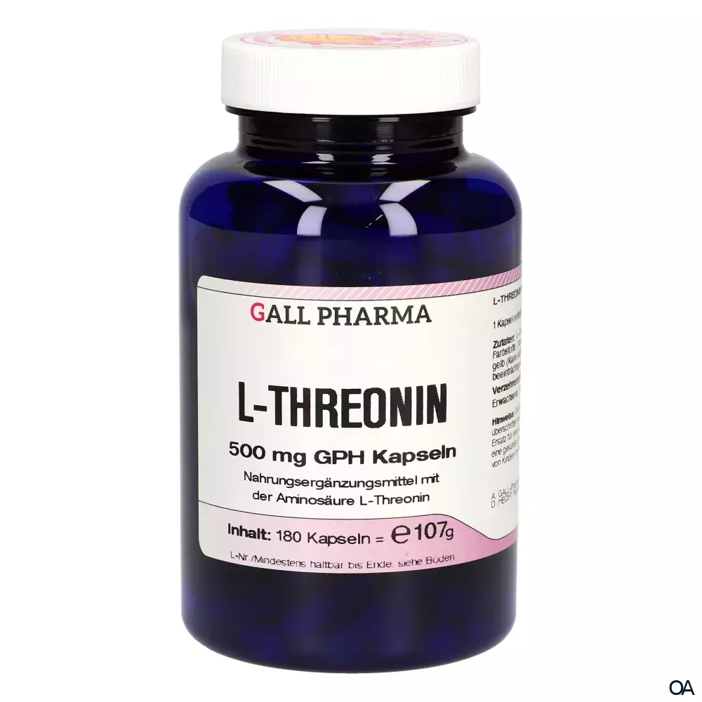 Gall Pharma L-Threonin 500 mg Kapseln Gall Pharma L-Threonin 500 mg Kapseln