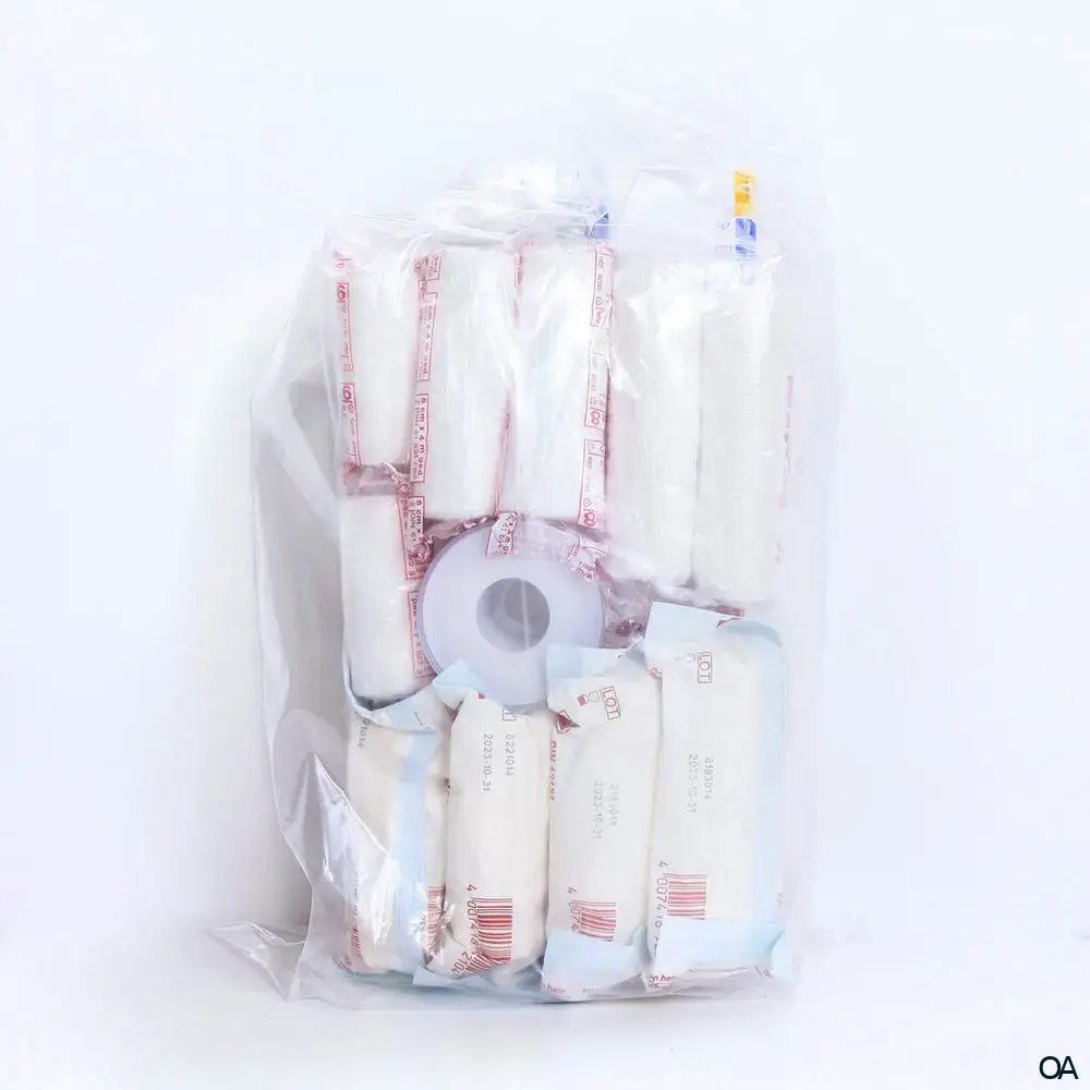 Erste Hilfe Koffer Nachfüllung, Nachfüllset Typ 1 – ÖNORM Z 1020