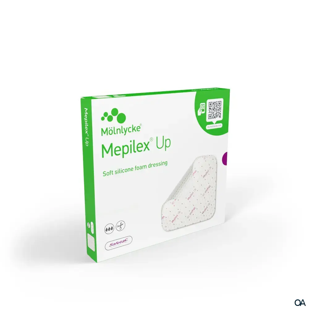 Mepilex® Up Absorbierender Schaumverband steril, 20 x 50 cm