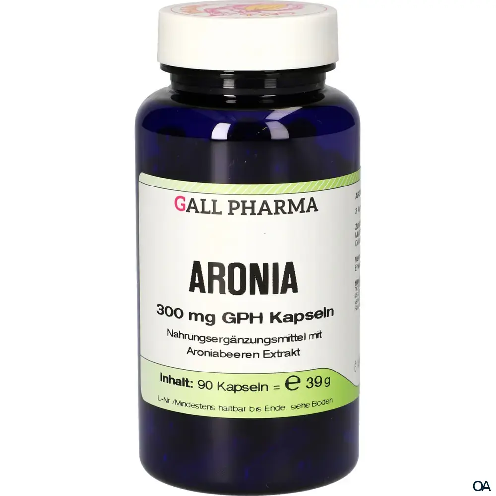Gall Pharma Aronia 300 mg Kapseln Gall Pharma Aronia 300 mg Kapseln