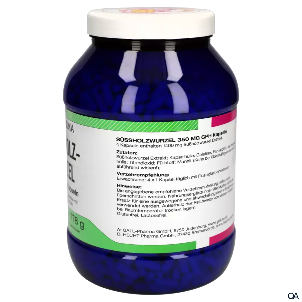 Gall Pharma Süßholzwurzel 350 mg Kapseln