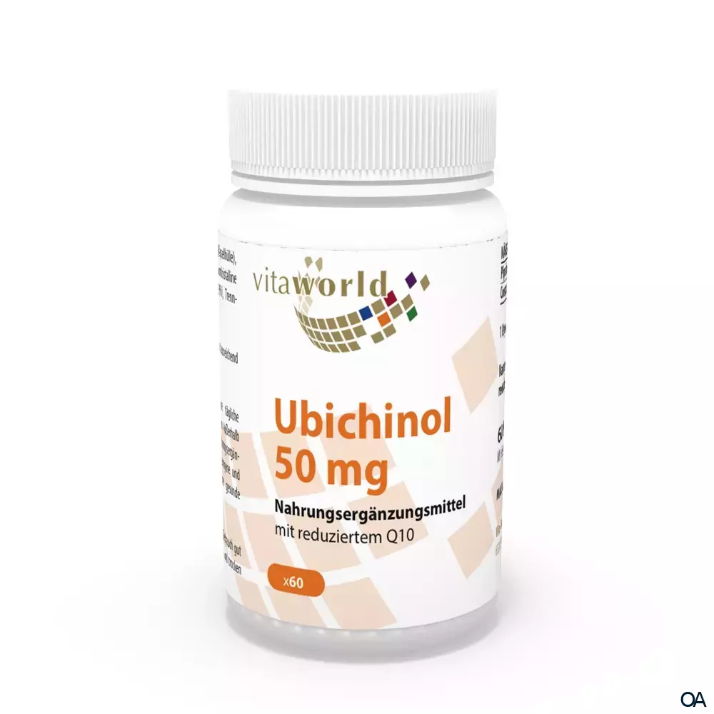 Vitaworld Ubichinol 50 mg Kapseln Vitaworld Ubichinol 50 mg Kapseln