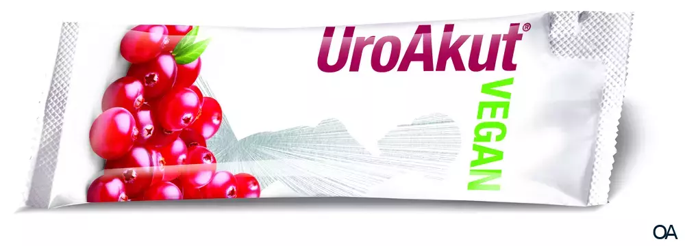 Biogelat UroAkut® vegan D-Mannose plus Cranberry Sachets Biogelat UroAkut® vegan D-Mannose plus Cranberry Sachets