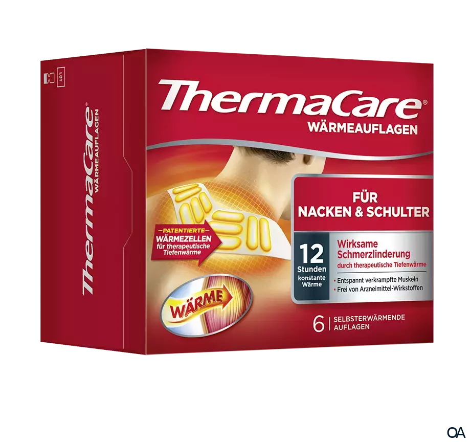 ThermaCare® Nacken- & Schulterauflagen ThermaCare® Nacken- & Schulterauflagen